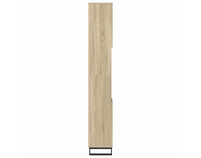 Sonata Dulap de baie, stejar sonoma, 30x30x190 cm, lemn prelucrat