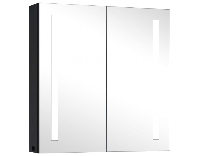 Sonata H LED шкаф с огледало за баня, 62x14x60 см