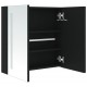 Sonata H LED шкаф с огледало за баня, 62x14x60 см