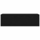 Sonata Dulap de perete de baie, negru, 100x25x30 cm, lemn prelucrat
