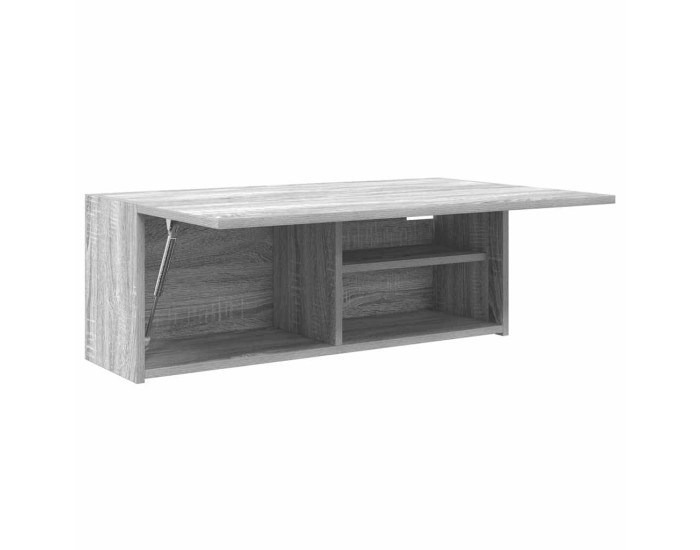 Sonata Dulap perete baie, gri sonoma, 80x25x30cm, lemn prelucrat