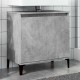 Sonata Dulap de chiuvetă, gri beton, 58x33x60 cm, lemn prelucrat