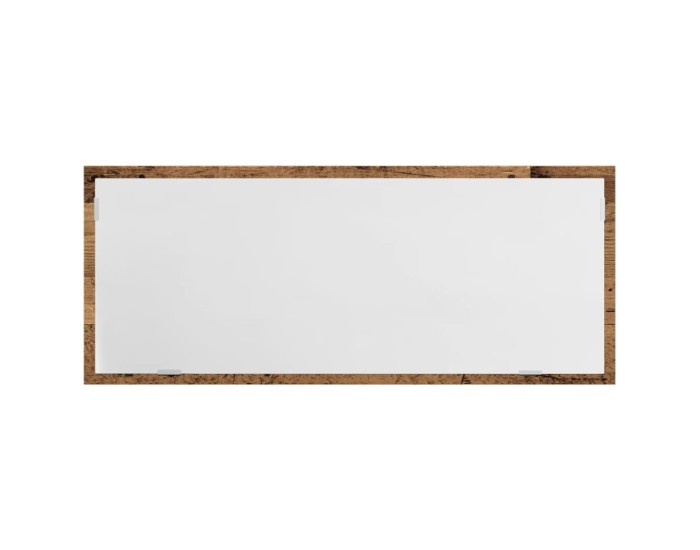 Sonata Oglindă de baie LED lemn vechi, 100x8,5x37 cm lemn prelucrat