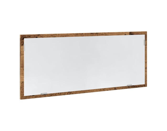 Sonata Oglindă de baie LED lemn vechi, 100x8,5x37 cm lemn prelucrat