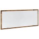 Sonata Oglindă de baie LED lemn vechi, 100x8,5x37 cm lemn prelucrat