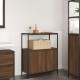 Sonata Dulap de baie cu rafturi Stejar maro 76,5x35x95 cm