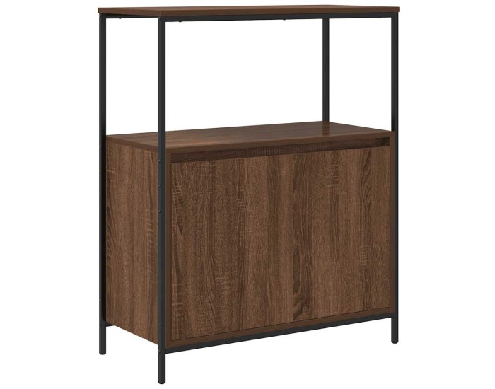 Sonata Dulap de baie cu rafturi Stejar maro 76,5x35x95 cm
