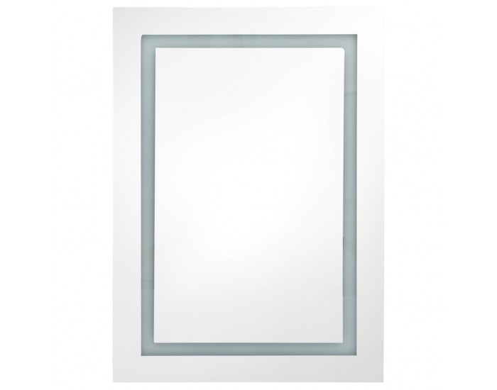 Sonata H LED шкаф с огледало за баня, 50x13x70 см