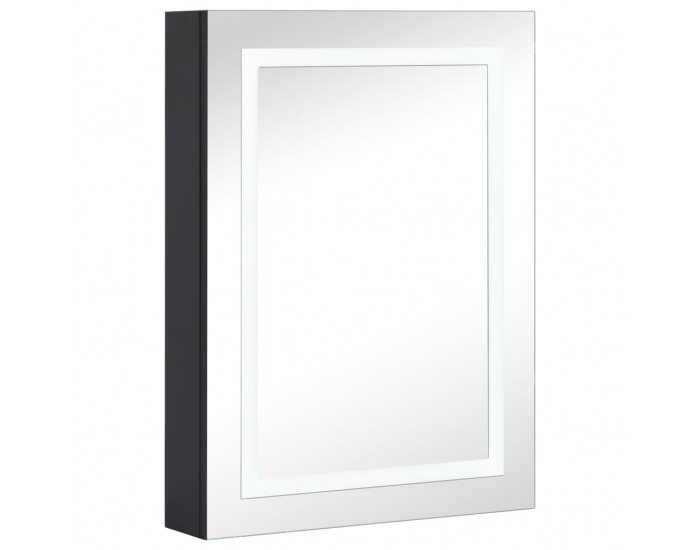 Sonata H LED шкаф с огледало за баня, 50x13x70 см
