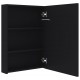 Sonata H LED шкаф с огледало за баня, 50x13x70 см
