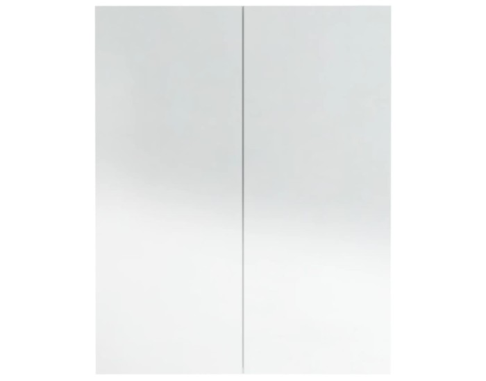 Sonata Dulap de baie cu oglindă, alb strălucitor, 60x15x75 cm, MDF