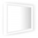 Sonata H LED огледало за баня, бяло, 60x8,5x37 см, акрил