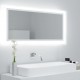 Sonata H LED огледало за баня, бяло, 100x8,5x37 см, акрил