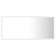 Sonata H LED огледало за баня, бял гланц, 90x8,5x37 см, акрил
