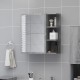 Sonata H Огледален шкаф баня сив сонома 62,5x20,5x64 см инженерно дърво