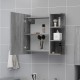 Sonata Dulap baie cu oglindă gri sonoma 62,5x20,5x64 cm lemn compozit