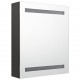 Sonata H LED шкаф с огледало за баня, антрацит, 50x14x60 см