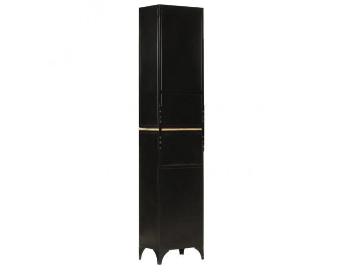 Sonata H Шкаф за баня 40x27x180 см масивно мангово дърво