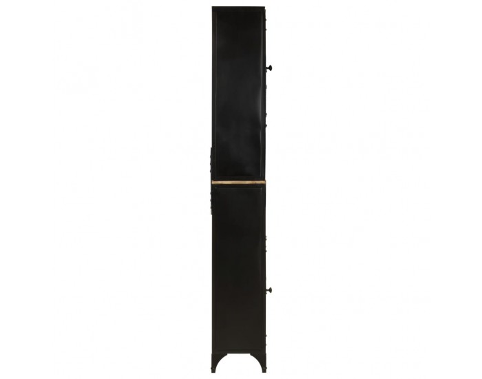Sonata H Шкаф за баня 40x27x180 см масивно мангово дърво