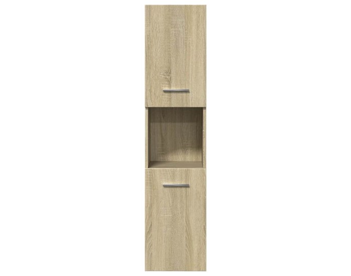 Sonata Dulap de baie, stejar sonoma, 30x30x130 cm, lemn prelucrat