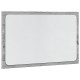 Sonata Oglindă de baie LED, gri sonoma, 60x8,5x38 cm lemn prelucrat