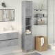 Sonata Dulap de baie, gri beton, 30x30x190 cm, lemn prelucrat