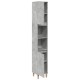 Sonata Dulap de baie, gri beton, 30x30x190 cm, lemn prelucrat