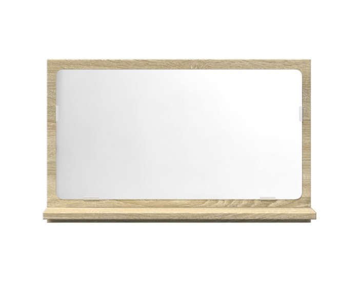 Sonata H Шкаф за баня огледало дъб сонома 60x11x37 см инженерно дърво
