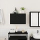 Sonata Dulap de perete de baie, negru, 60x25x40 cm, lemn prelucrat