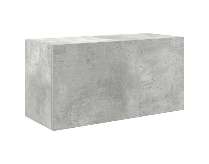 Sonata Dulap perete baie, gri beton, 60x25x30 cm, lemn prelucrat
