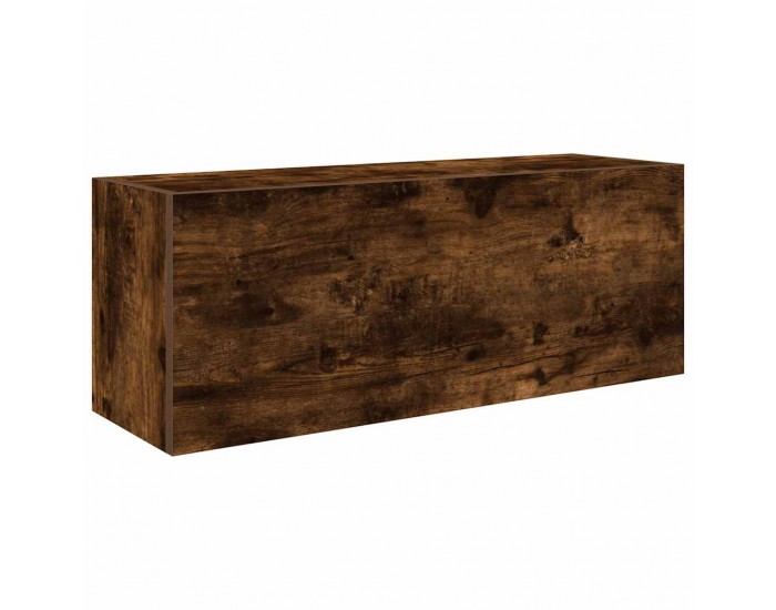 Sonata H Стенен шкаф за баня, опушен дъб, 80x25x30 см, инженерно дърво