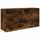 Sonata Dulap perete baie, stejar fumuriu, 80x25x40 cm, lemn prelucrat