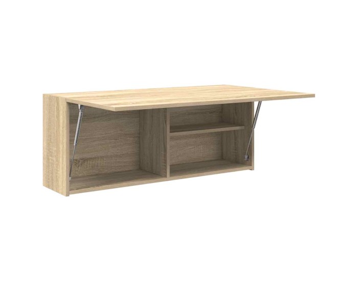 Sonata Dulap perete baie, stejar sonoma, 100x25x40 cm, lemn prelucrat