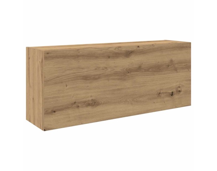 Sonata Dulap perete baie stejar artizanal, 100x25x40 cm lemn prelucrat