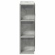 Sonata Dulap de baie cu oglindă, gri beton, 80 x 20,5 x 64 cm, PAL