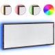 Sonata H LED огледало за баня, кафяв дъб, 100x8,5x37 см, инженерно дърво