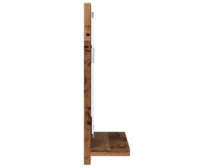 Sonata H Огледален шкаф за баня от старо дърво 40x11x37 cm
