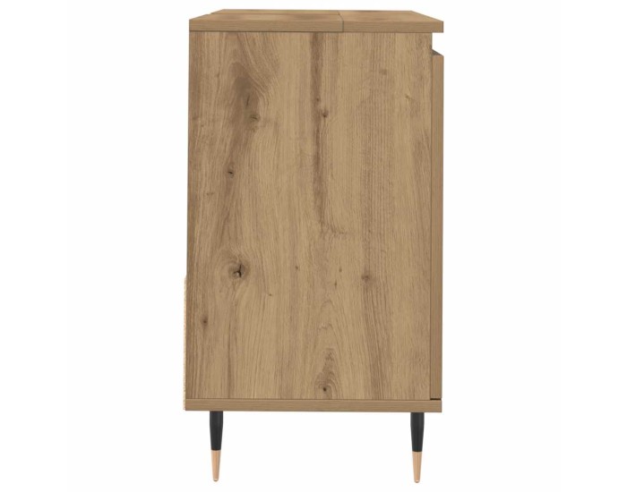 Sonata Dulap de baie, stejar artizanal, 65x33x60 cm, lemn prelucrat