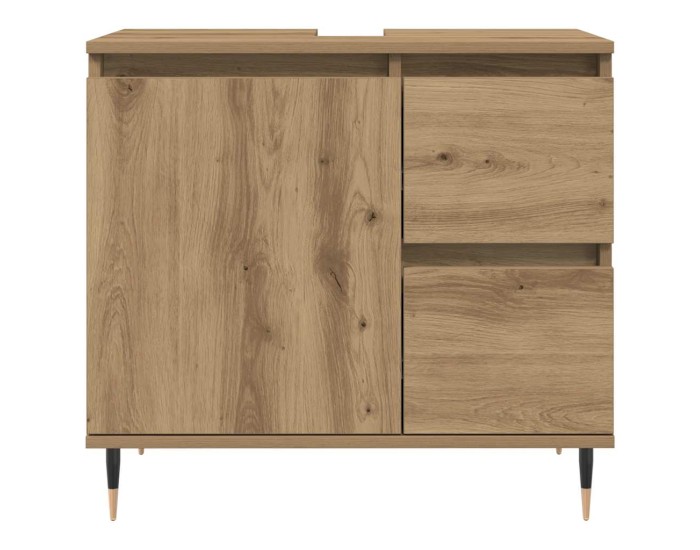 Sonata Dulap de baie, stejar artizanal, 65x33x60 cm, lemn prelucrat