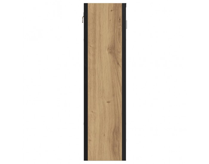 Sonata H Огледален шкаф за баня дъб артизан 60x16x60 см инженерно дърво