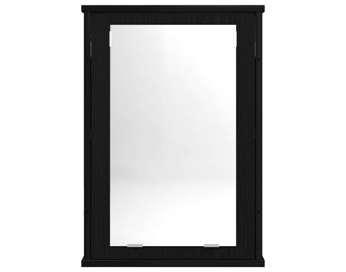 Sonata H Огледален шкаф за баня черен дъб 42x12x60 см инженерно дърво