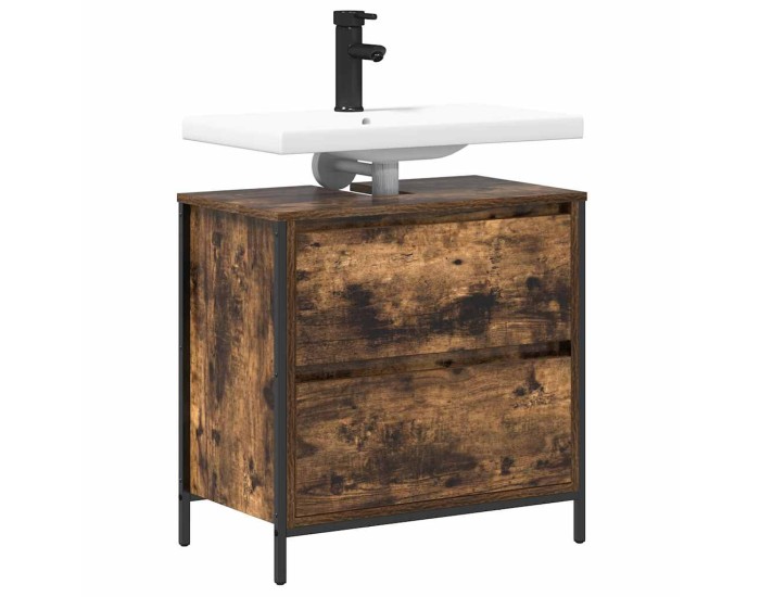 Sonata Dulap pentru baie cu sertare stejar afumat 60x34,5x60 cm