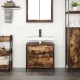 Sonata Dulap pentru baie cu sertare stejar afumat 60x34,5x60 cm