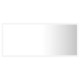 Sonata Oglindă de baie cu LED, alb, 90x8,5x37 cm, acril