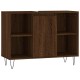 Sonata Dulap pentru baie, stejar maro, 80x33x60 cm, lemn compozit