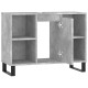 Sonata Dulap pentru baie, gri beton, 80x33x60 cm, lemn compozit