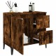 Sonata Dulap de baie, stejar afumat, 65x33x60 cm, lemn prelucrat