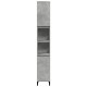 Sonata Dulap de baie, gri beton, 30x30x190 cm, lemn prelucrat