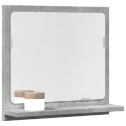 Sonata H Шкаф за баня с огледало бетонно сив 40x11x37 см инженерно дърво - Dulapuri de baie