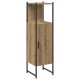 Sonata Dulap de baie, stejar artizanal, 33x33x120,5 cm, lemn prelucrat